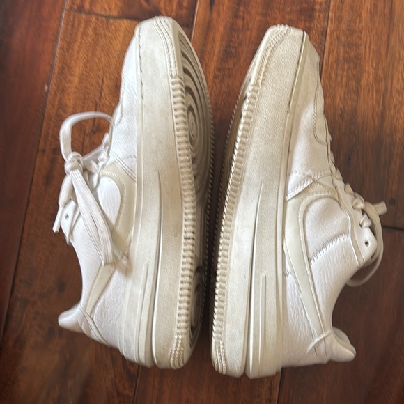 Nike | Air Force 1 White Sneakers - Picture 6 of 9